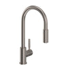ROHL Lux Side Handle Stainless Steel Pulldown Kitchen Faucet