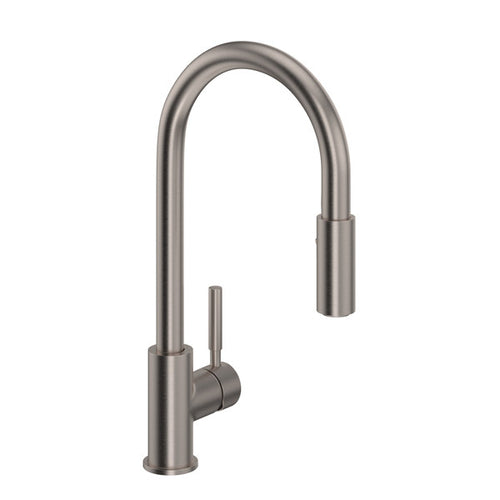 ROHL Lux Side Handle Stainless Steel Pulldown Kitchen Faucet