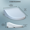 TOTO WASHLET® C5 – Round Bidet Seat