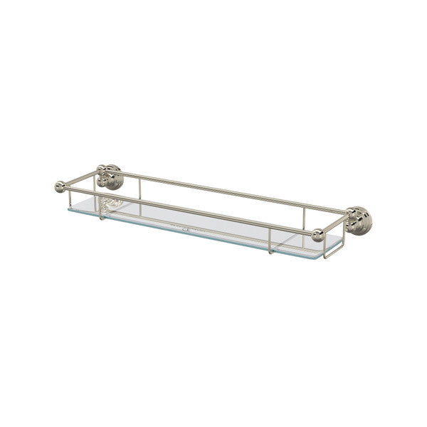 Perrin & Rowe Edwardian™ Wall Mount Tempered Glass Vanity Shelf