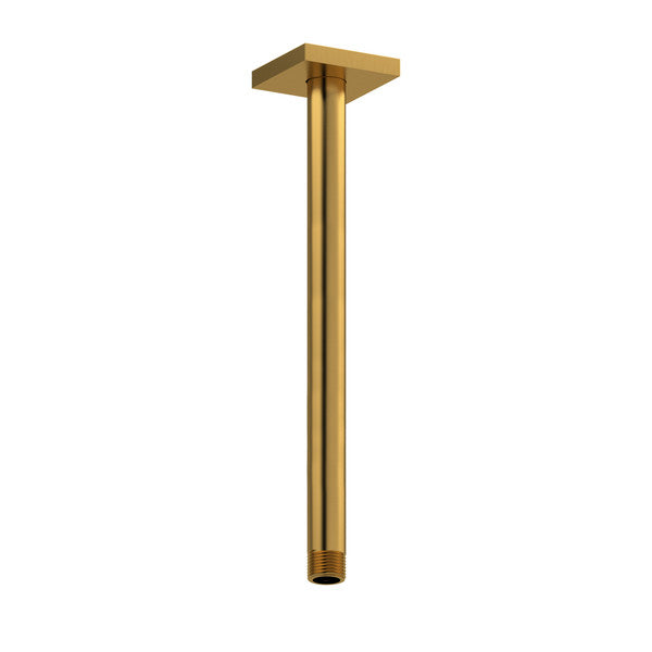 RIOBEL 12" Ceiling Mount Shower Arm With Square Escutcheon