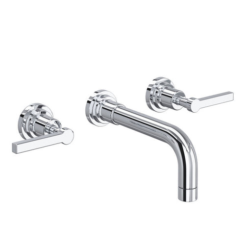 ROHL Lombardia Wall Mount Widespread Bathroom Faucet