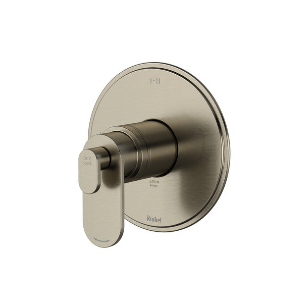 RIOBEL Arca 1/2" Thermostatic And Pressure Balance Trim With 3 Functions