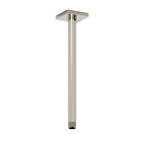 RIOBEL 12" Ceiling Mount Shower Arm With Square Escutcheon