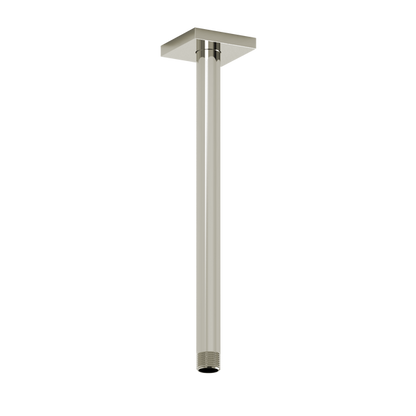 RIOBEL 12" Ceiling Mount Shower Arm With Square Escutcheon