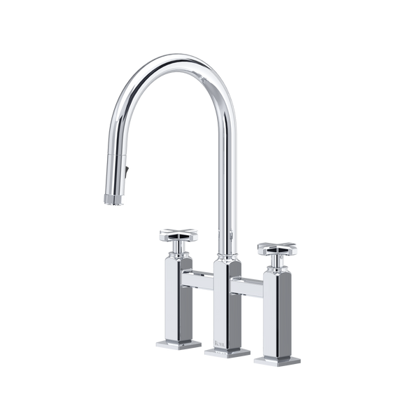 ROHL Apothecary™ Bridge Pull-Down Kitchen Faucet