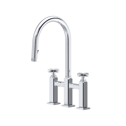 ROHL Apothecary™ Bridge Pull-Down Kitchen Faucet