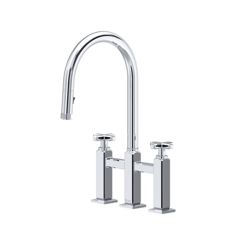 ROHL Apothecary™ Bridge Pull-Down Kitchen Faucet