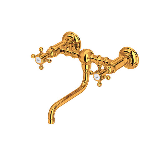 ROHL Acqui® Wall Mount Bridge Lavatory Faucet