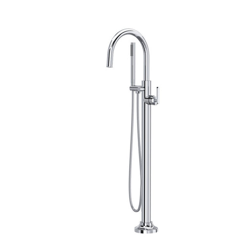 ROHL Apothecary™ Single Hole Floor Mount Tub Filler Trim