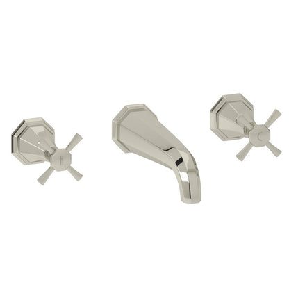 Perrin & Rowe Deco™ Wall Mount Tub Filler Trim