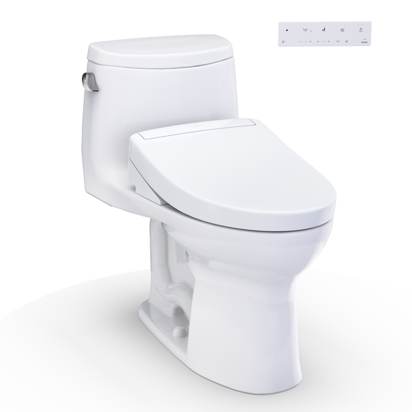 Toto Ultramax® II Washlet®+ S5 One-Piece Toilet - 1.28 Gpf