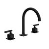 ROHL Apothecary Widespread Bathroom Faucet With C-Spout & Lever Handle