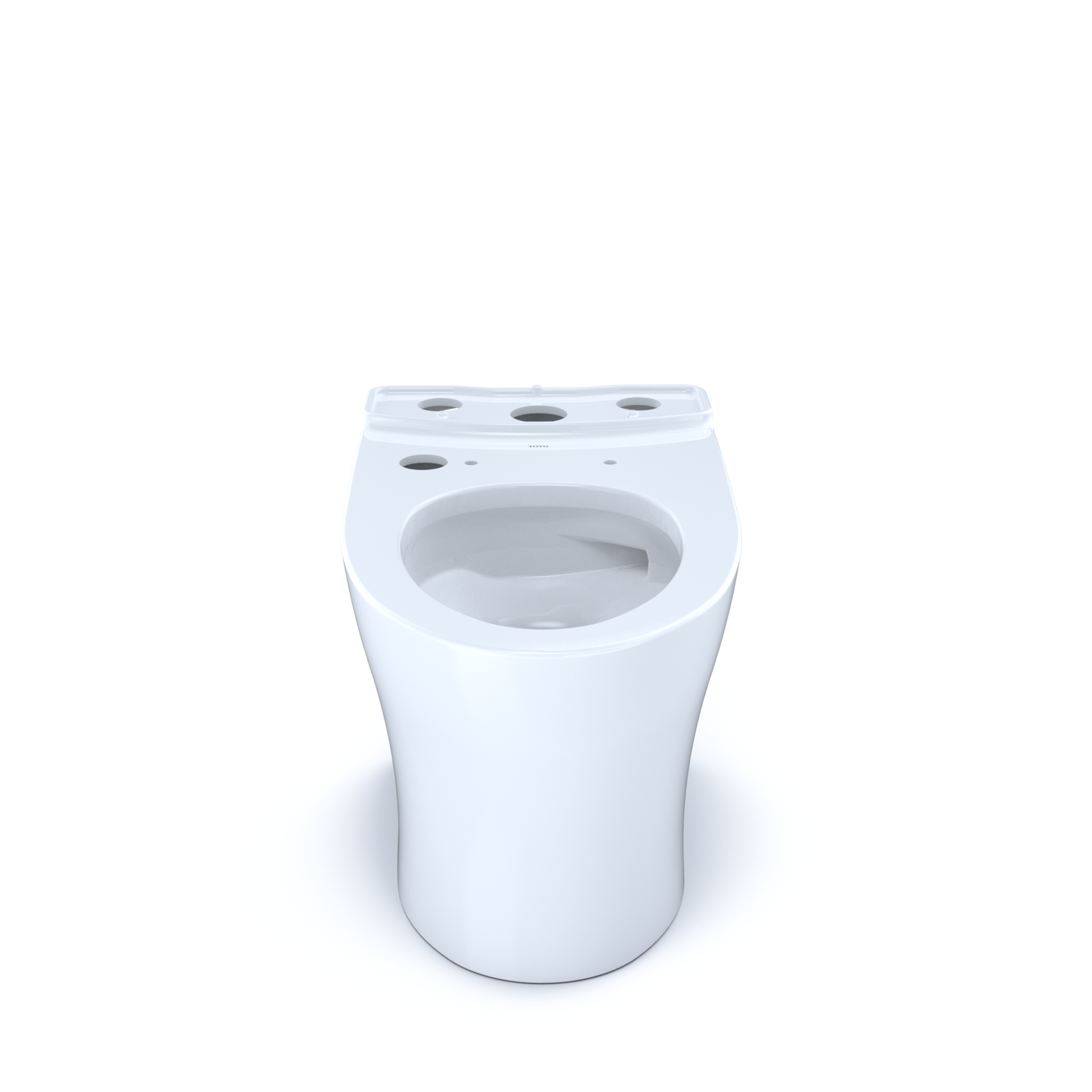 Aquia IV Two-Piece Elongated Toilet Front Bowl only 1.28 GPF Standard Height