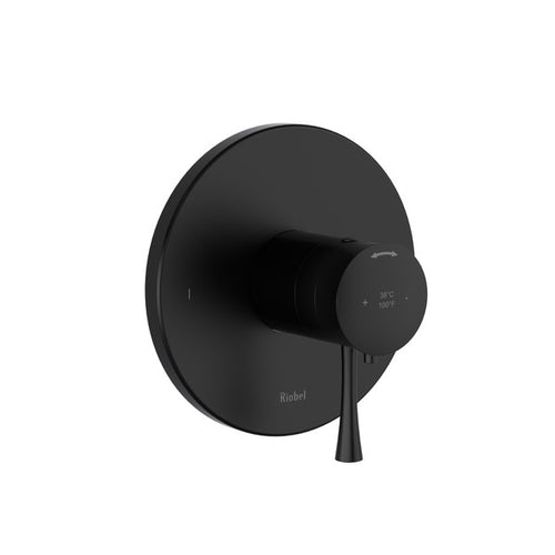 Riobel Edge™ 1/2" Therm & Pressure Balance Trim With 2 Functions