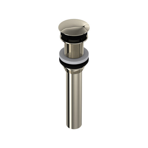 ROHL Non-Slotted Touch Seal Dome Drain With 6" Tailpiece