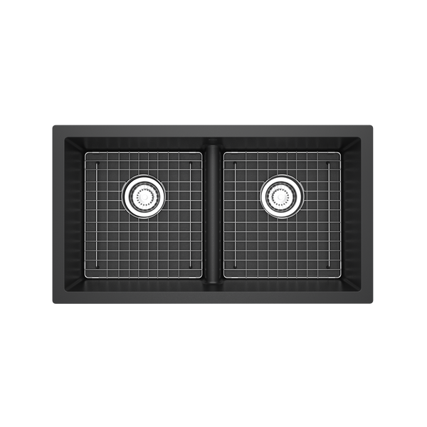 ROHL Fonsa™ 33" Double Bowl Undermount Quartz Kitchen Sink
