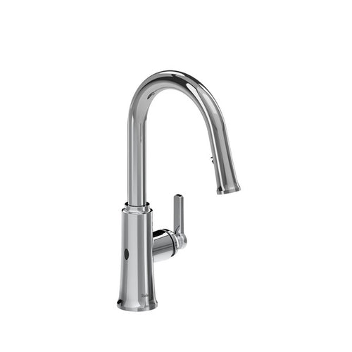Riobel Trattoria™ Pull-Down Touchless Kitchen Faucet With C-Spout