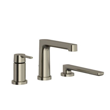 Riobel Nibi™ 3-Hole Pressure Balance Deck Mount Tub Filler Trim-TNB16