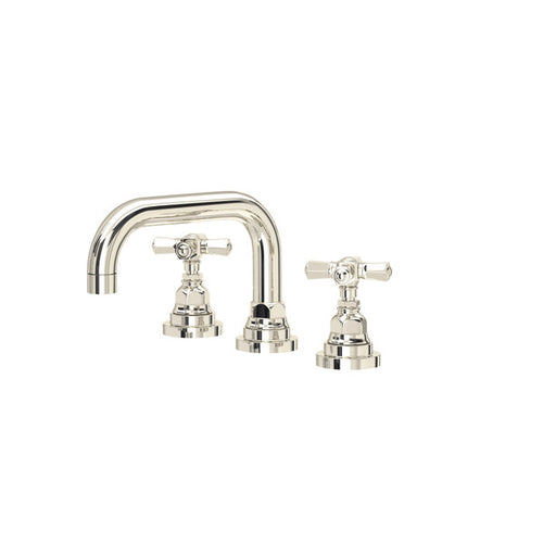 ROHL San Giovanni Widespread Bathroom Faucet With U-Spout