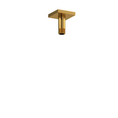 RIOBEL 3" Ceiling Mount Shower Arm With Square Escutcheon