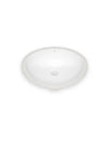 KALIA Ceska - Oval washbasin - White gloss vitreous porcelain