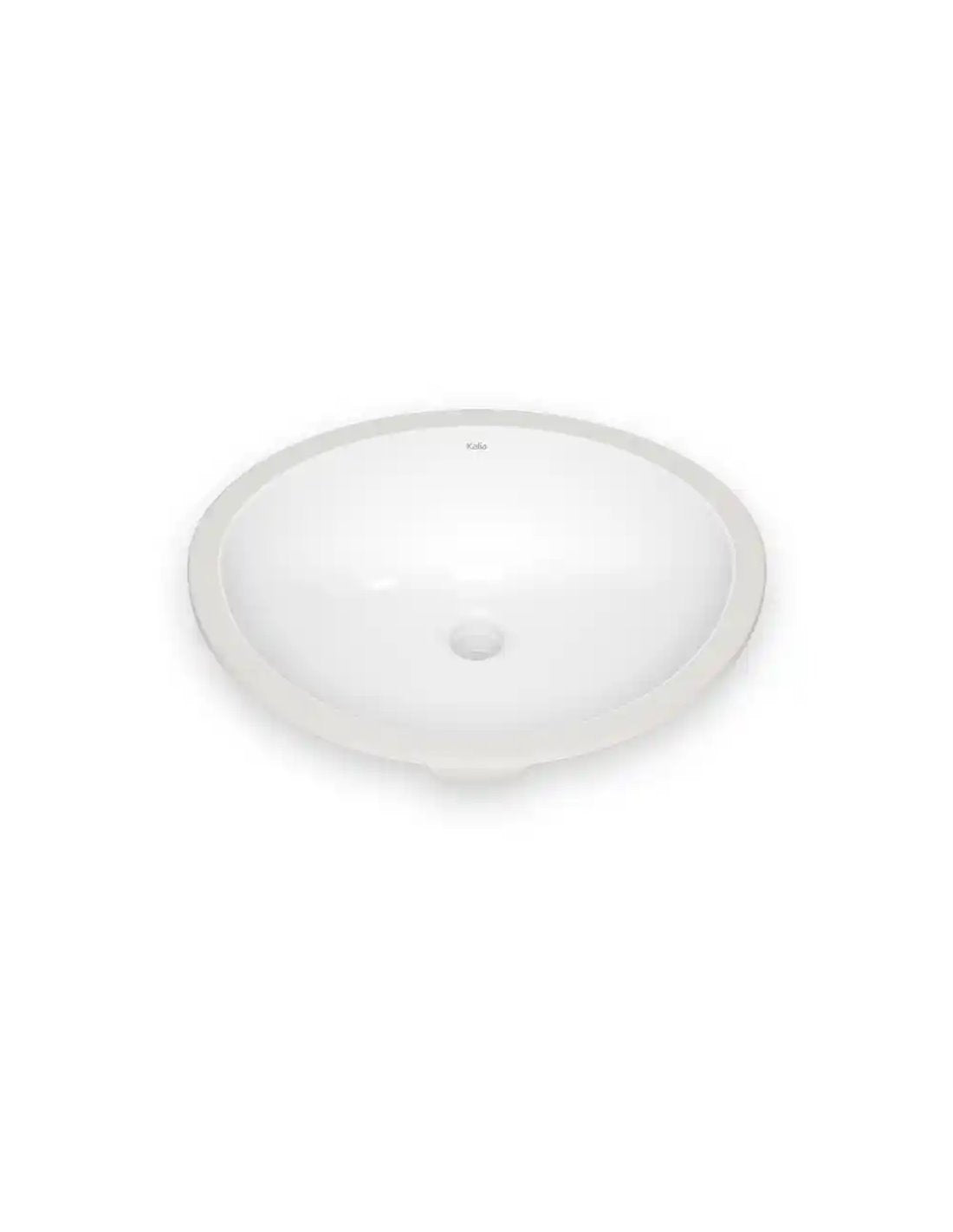 KALIA Ceska - Oval washbasin - White gloss vitreous porcelain