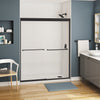 Kameleon 51-55 x 71 in. 6 mm Bypass Shower Door for Alcove Installation with Clear glass in Chrome