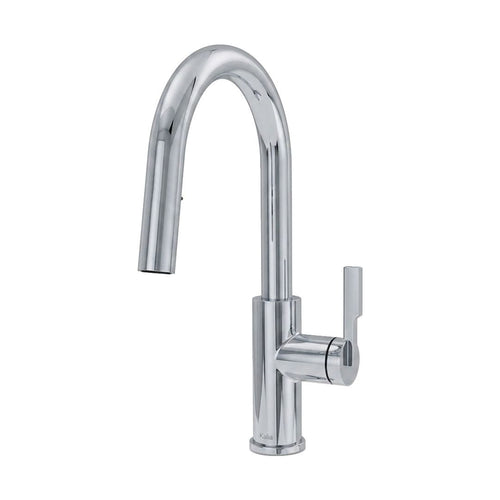 Kalia FORGE Type-R BAR single handle kitchen faucet pull-down dual spray chrome – KF2273-110
