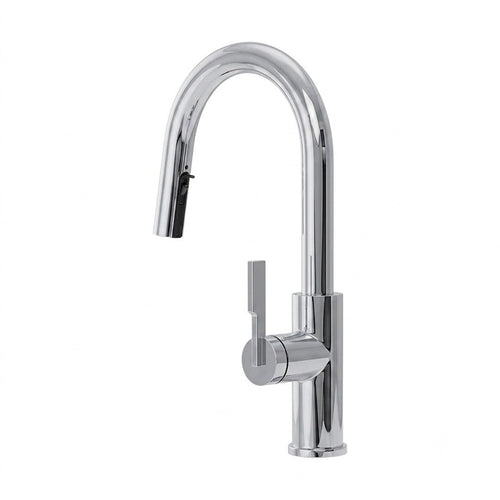 Kalia FORGE Type-R BAR single handle kitchen faucet pull-down dual spray chrome – KF2273-110