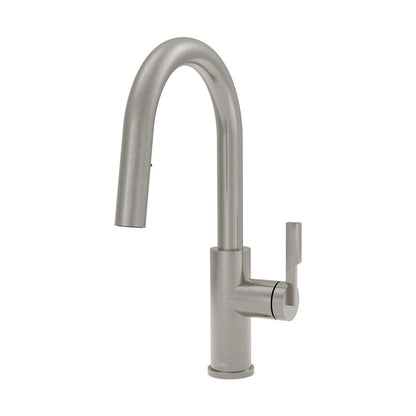 Kalia FORGE Type-R BAR single handle kitchen faucet pull-down dual spray stainless steel PVD – KF2273-130