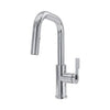 Kalia FORGE Type-S BAR single handle kitchen faucet pull-down dual spray chrome – KF2275-110