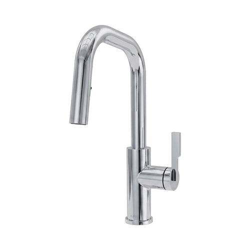 Kalia FORGE Type-S BAR single handle kitchen faucet pull-down dual spray chrome – KF2275-110