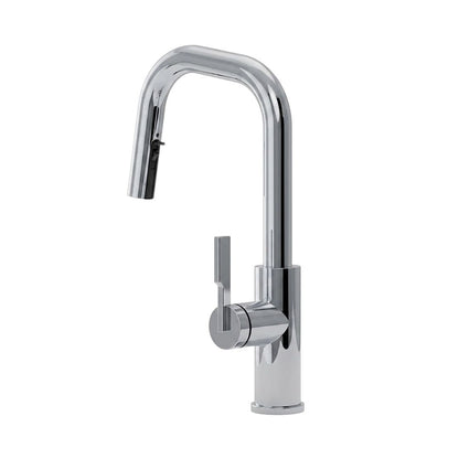 Kalia FORGE Type-S BAR single handle kitchen faucet pull-down dual spray chrome – KF2275-110