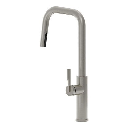 Kalia FORGE Type-S single handle kitchen faucet pull-down dual spray stainless steel PVD – KF2276-130