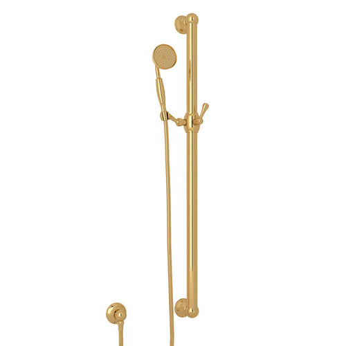 ROHL Handshower Set With 39" Grab Bar and Single Function Handshower