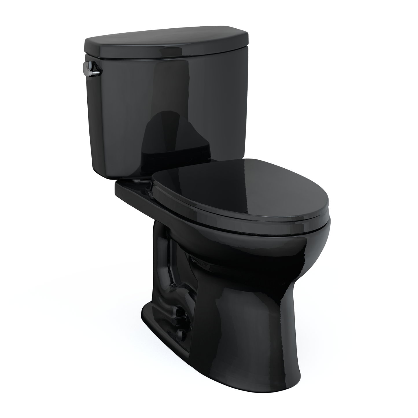 Toto Drake® II Two-Piece Toilet 1.28 GPF - Elongated front bowl