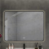 Kodaen Infinity Framed Back-Lit Bathroom Led Mirror Ledbmf218 - Golzar Home