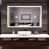 Kodaen Infinity Sp Frontlit Framed Bathroom Led Vanity Mirror - Golzar Home