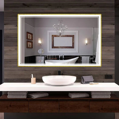 Kodaen Infinity SP Frontlit Framed Bathroom LED Vanity Mirror - Golzar Home