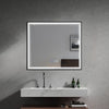 Kodaen Infinity Wood Framed Front-Lit Bathroom Led Mirror 210 - Golzar Home