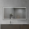 Kodaen Infinity Wood Framed Front-Lit Bathroom Led Mirror 210 - Golzar Home