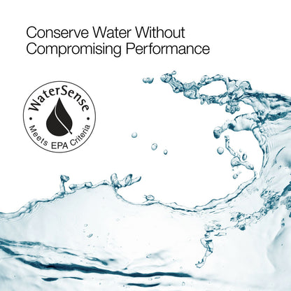 Kohler 78080-RA-0 Infographic of watersense feature