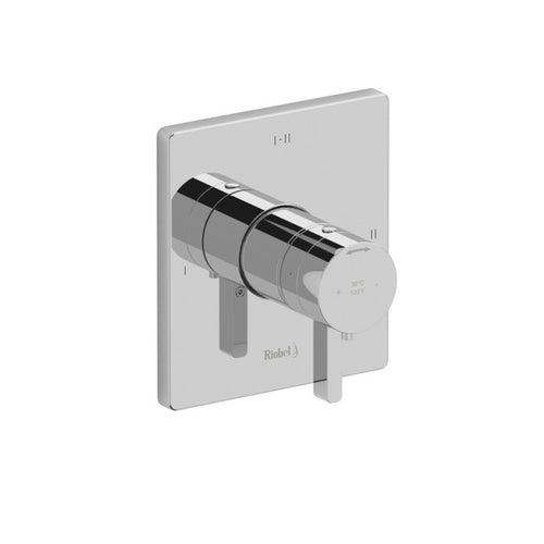 RIOBEL Paradox 1/2" Thermostatic & Pressure Balance Trim With 3 Functions (Shared)