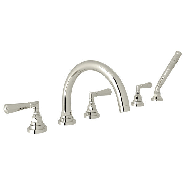 ROHL San Giovanni 5-Hole Deck Mount Tub Filler
