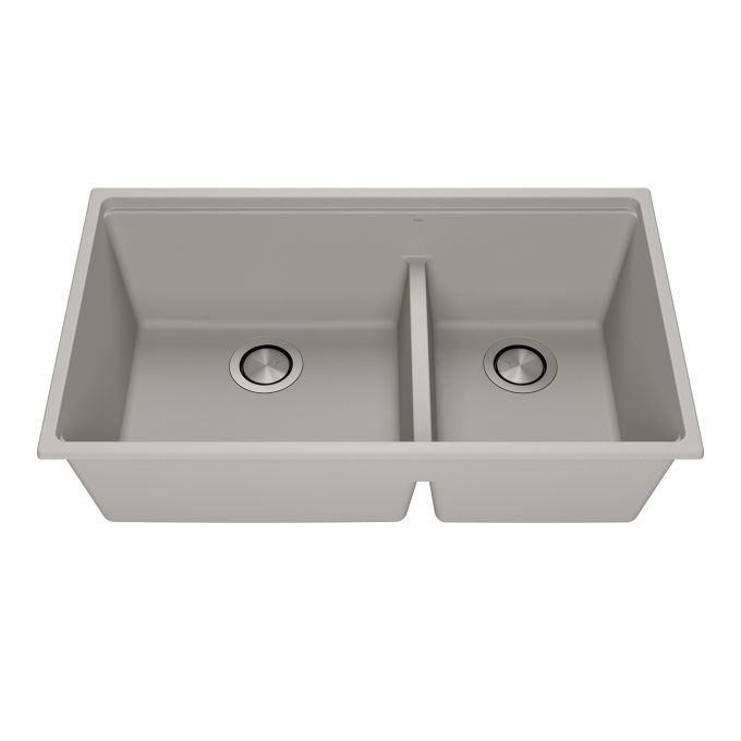 Kalia Bacia - Kitchen sink 33" undermount 70/30 Double bowl