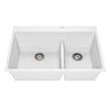 Kalia Bacia - Kitchen sink 33" drop-in 70/30 Double bowl