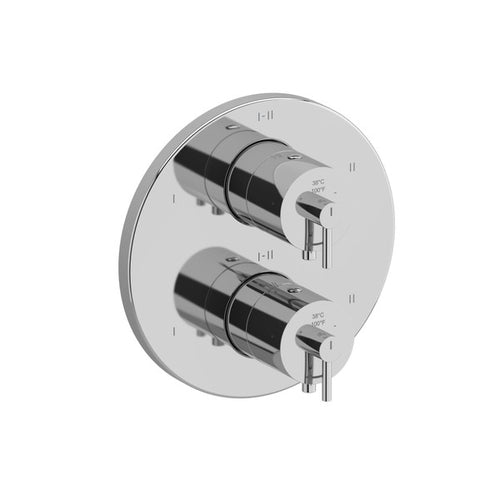 Riobel GS 3/4" Therm & Pressure Balance Trim With 6 Functions