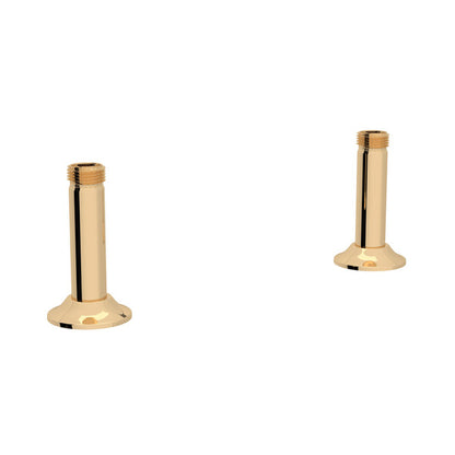 Perrin & Rowe Georgian Era™ Bridge Faucet Straight Deck Unions