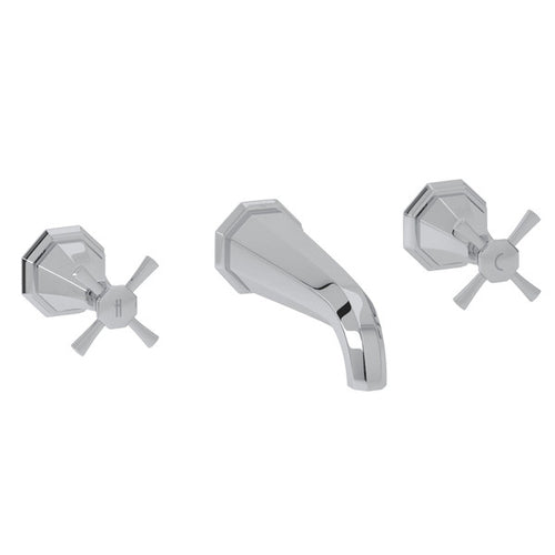 Perrin & Rowe Deco™ Wall Mount Tub Filler Trim
